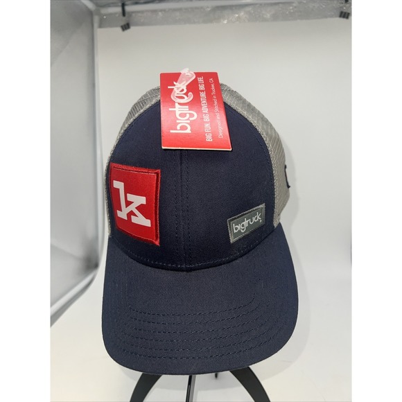 BIGTRUCK Blue Gray Kodiak Snapback Hat - Picture 1 of 4